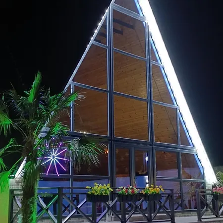 A Frame Houses Sheki Exterior photo