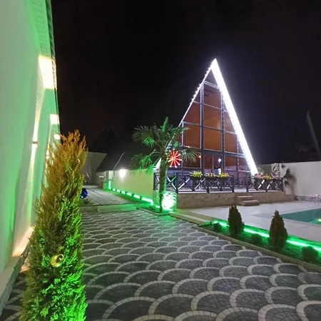 A Frame Houses Sheki Exterior photo