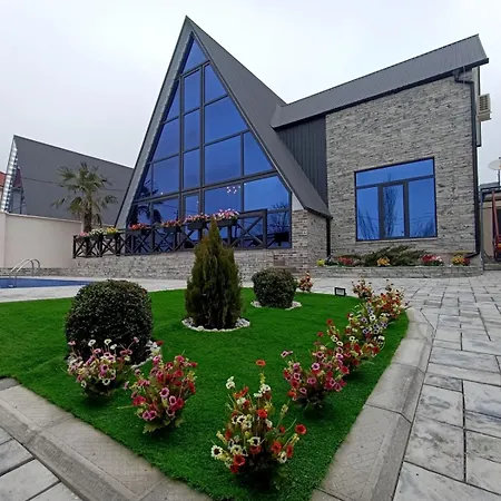 A Frame Houses Sheki Exterior photo